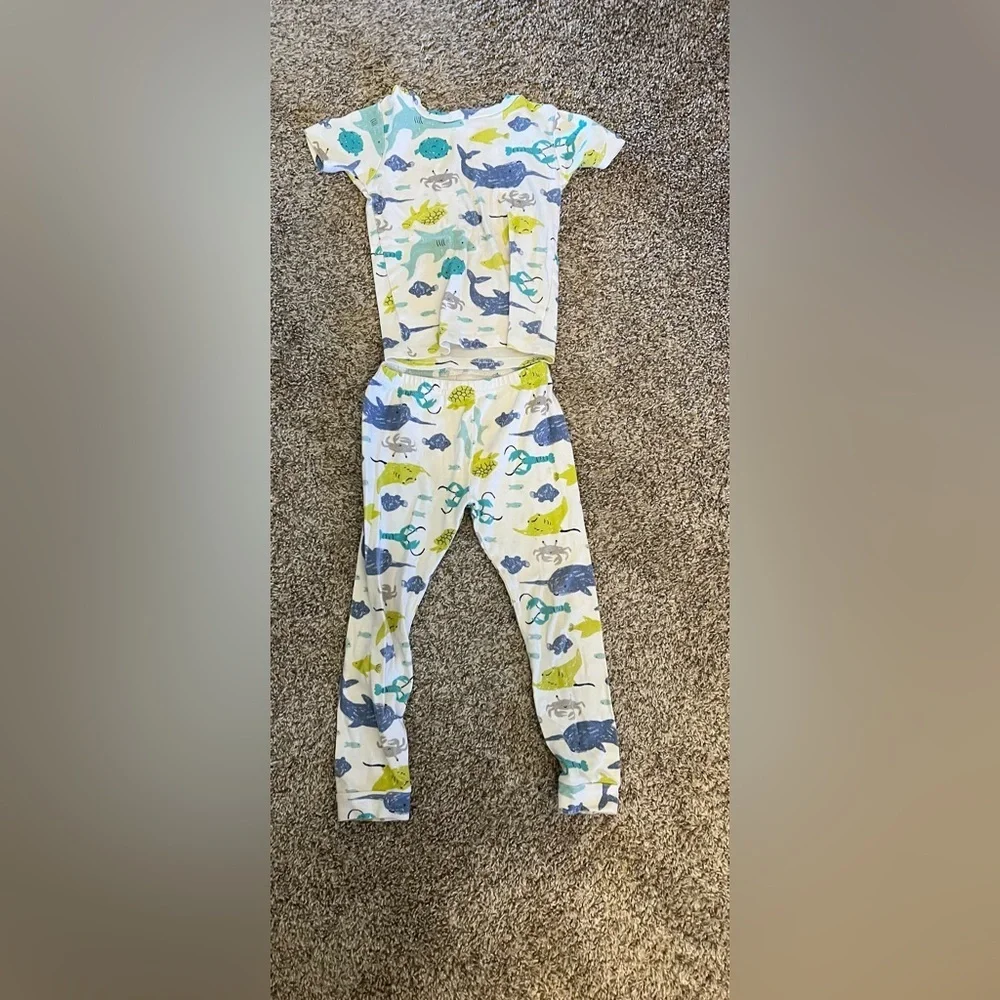 Kids sea creatures Pajama Set